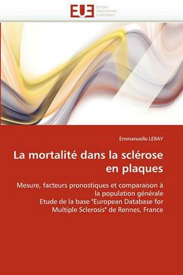 La Mortalit  Dans La Scl rose En Plaques - Leray-E - cover