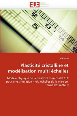 Plasticit  Cristalline Et Mod lisation Multi  chelles - Saai-A - cover