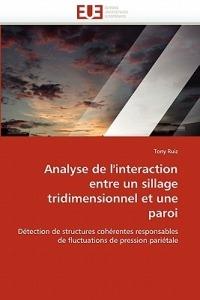 Analyse de l''interaction Entre Un Sillage Tridimensionnel Et Une Paroi - Ruiz-T - cover