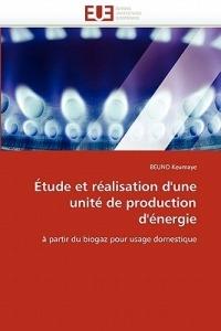 Étude et réalisation d''une unité de production d''énergie - Keumaye-B - cover