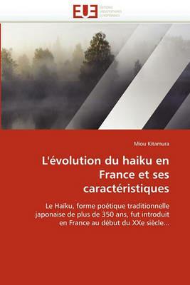L' volution Du Haiku En France Et Ses Caract ristiques - Kitamura-M - cover