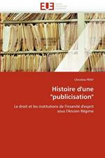 Histoire d''une 