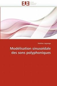 Mod lisation Sinuso dale Des Sons Polyphoniques - Lagrange-M - cover