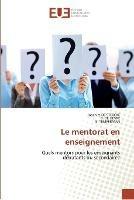 Le mentorat en enseignement - Collectif - cover