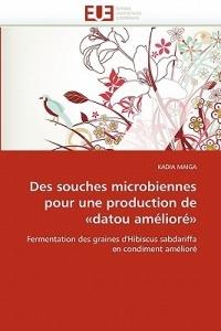 Des Souches Microbiennes Pour Une Production de Datou Am lior  - Maiga-K - cover