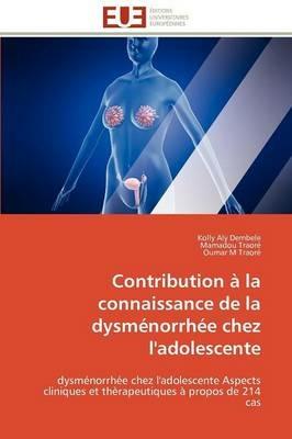 Contribution   La Connaissance de la Dysm norrh e Chez l'Adolescente - Collectif - cover