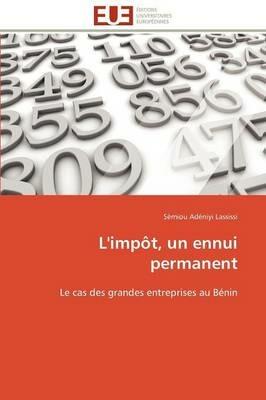 L''imp t, Un Ennui Permanent - Lassissi-S - cover