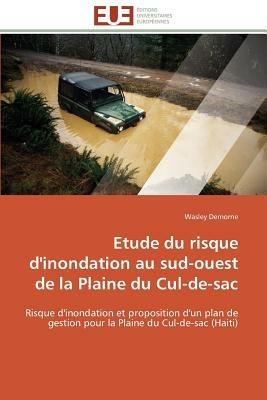 Etude Du Risque d'Inondation Au Sud-Ouest de la Plaine Du Cul-De-Sac - Demorne-W - cover