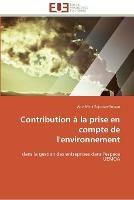 Contribution a la prise en compte de l'environnement - Edjossan-Sossou-A - cover