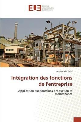 Int gration Des Fonctions de l'Entreprise - Talbi-A - cover