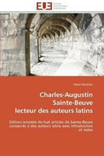 Charles-Augustin Sainte-Beuve Lecteur Des Auteurs Latins