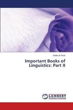 Important Books of Linguistics: Part II