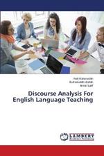 Discourse Analysis For English Language Teaching