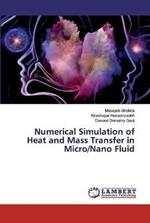 Numerical Simulation of Heat and Mass Transfer in Micro/Nano Fluid