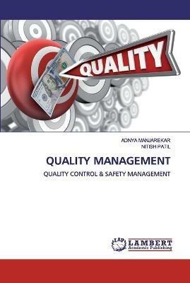 Quality Management - Adnya Manjarekar,Nitish Patil - cover