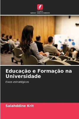 Educação e Formação na Universidade - Salahddine Krit - cover