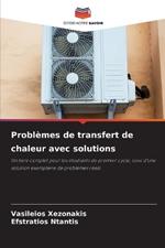 Problèmes de transfert de chaleur avec solutions
