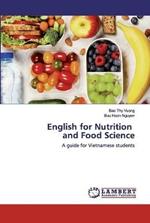 English for Nutrition and Food Science