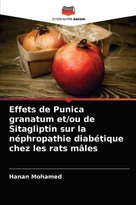 Effets de Punica granatum et/ou de Sitagliptin sur la nephropathie diabetique chez les rats males - Hanan Mohamed - cover