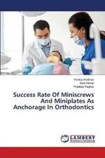 Success Rate Of Miniscrews And Miniplates As Anchorage In Orthodontics