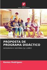 Proposta de Programa Didáctico