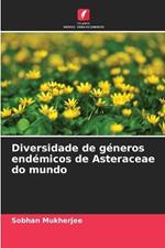 Diversidade de géneros endémicos de Asteraceae do mundo
