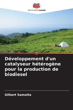 Développement d'un catalyseur hétérogène pour la production de biodiesel