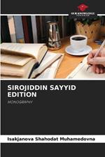 Sirojiddin Sayyid Edition