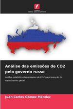 An?lise das emiss?es de CO2 pelo governo russo