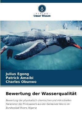 Bewertung der Wasserqualit?t - Julius Egong,Patrick Amaibi,Charles Obunwo - cover