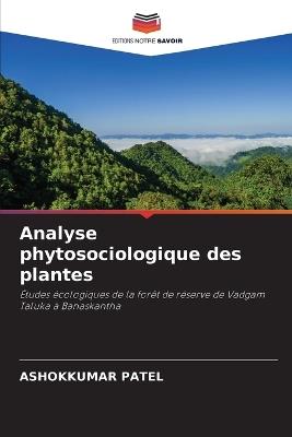 Analyse phytosociologique des plantes - Ashokkumar Patel - cover