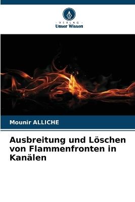 Ausbreitung und Löschen von Flammenfronten in Kanälen - Mounir Alliche - cover
