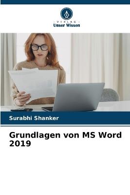 Grundlagen von MS Word 2019 - Surabhi Shanker - cover