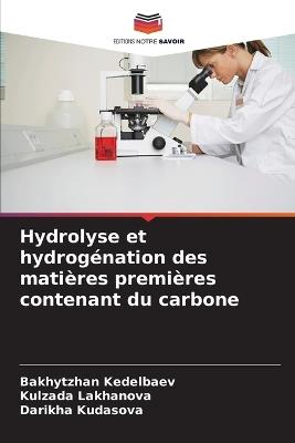 Hydrolyse et hydrog?nation des mati?res premi?res contenant du carbone - Bakhytzhan Kedelbaev,Kulzada Lakhanova,Darikha Kudasova - cover