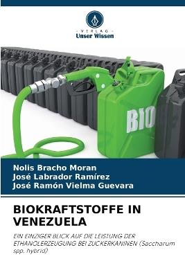 Biokraftstoffe in Venezuela - Nolis Bracho Moran,Jos? Labrador Ram?rez,Jos? Ram?n Vielma Guevara - cover