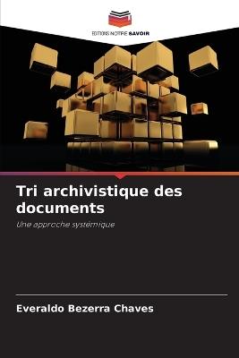 Tri archivistique des documents - Everaldo Bezerra Chaves - cover