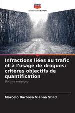 Infractions liées au trafic et à l'usage de drogues: critères objectifs de quantification