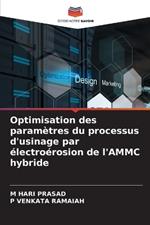 Optimisation des paramètres du processus d'usinage par électroérosion de l'AMMC hybride