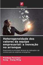 Heterogeneidade dos valores da equipa empresarial: a inovação no arranque