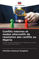 Conflits internes et modes alternatifs de résolution des conflits au Nigéria