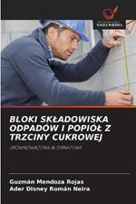 Bloki Skladowiska Odpadów I Popiól Z Trzciny Cukrowej