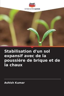 Stabilisation d'un sol expansif avec de la poussière de brique et de la chaux - Ashish Kumar - cover