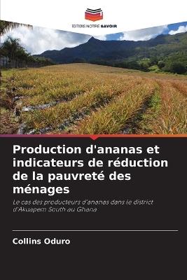 Production d'ananas et indicateurs de réduction de la pauvreté des ménages - Collins Oduro - cover