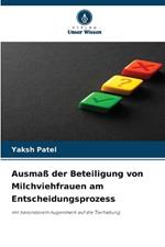 Ausmaß der Beteiligung von Milchviehfrauen am Entscheidungsprozess