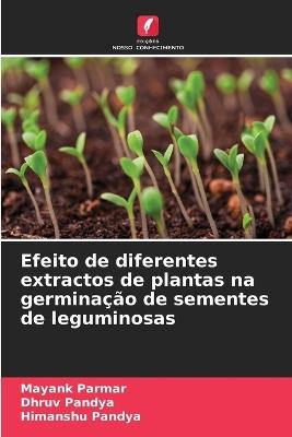 Efeito de diferentes extractos de plantas na germinação de sementes de leguminosas - Mayank Parmar,Dhruv Pandya,Himanshu Pandya - cover