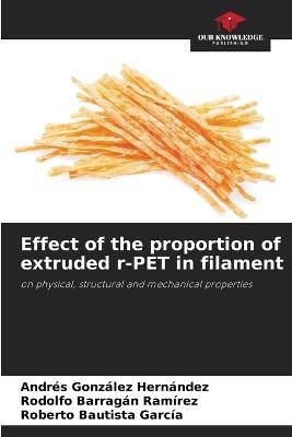 Effect of the proportion of extruded r-PET in filament - Andres González Hernández,Rodolfo Barragan Ramirez,Roberto Bautista García - cover