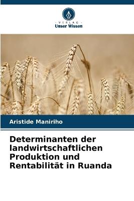 Determinanten der landwirtschaftlichen Produktion und Rentabilität in Ruanda - Aristide Maniriho - cover