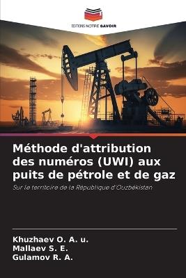 Méthode d'attribution des numéros (UWI) aux puits de pétrole et de gaz - Khuzhaev O a U,Mallaev S E,Gulamov R a - cover