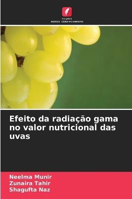 Efeito da radiação gama no valor nutricional das uvas - Neelma Munir,Zunaira Tahir,Shagufta Naz - cover