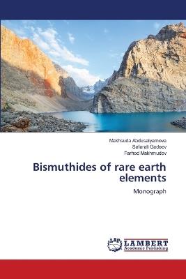 Bismuthides of rare earth elements - Makhsuda Abdusalyamova,Safarali Gadoev,Farhod Makhmudov - cover